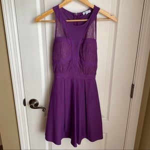Purple dress